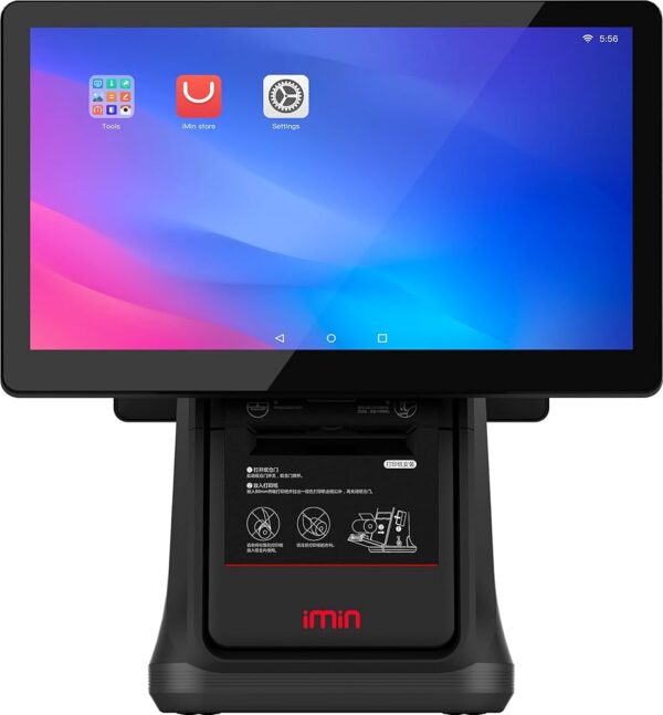 Android kassa touch met printer breedbeeld